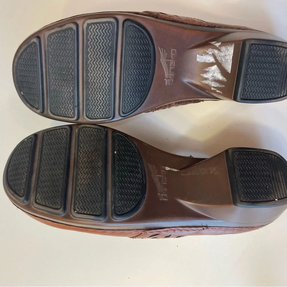 Leather Dansko Clogs - Picture 6 of 8